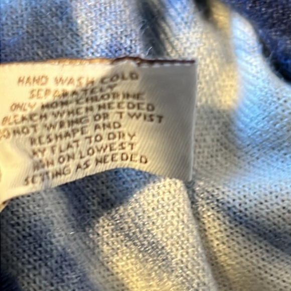 Chicos Womens Silk Nylon Angora Rabbit Waterfall Cover Up Cardigan Size Medium - Picture 9 of 10